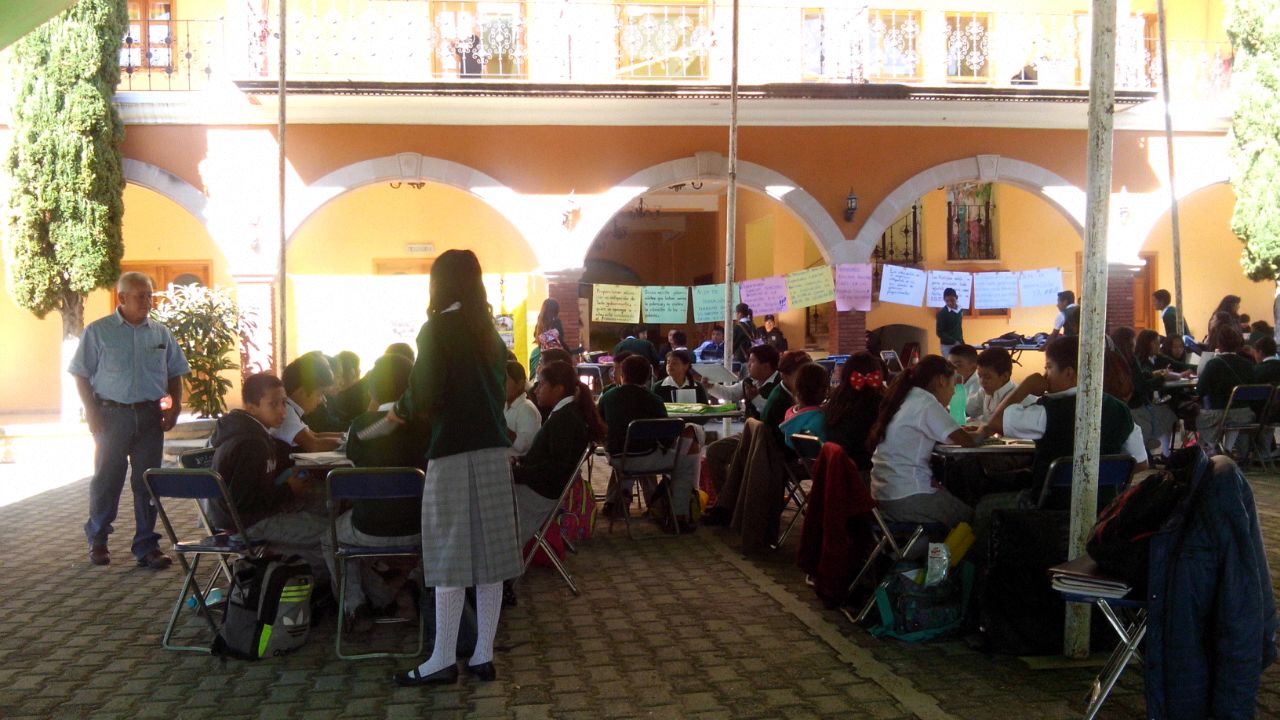 Protestan estudiantes en el palacio de San Pablo Etla - e-oaxaca Periódico Digital de Oaxaca