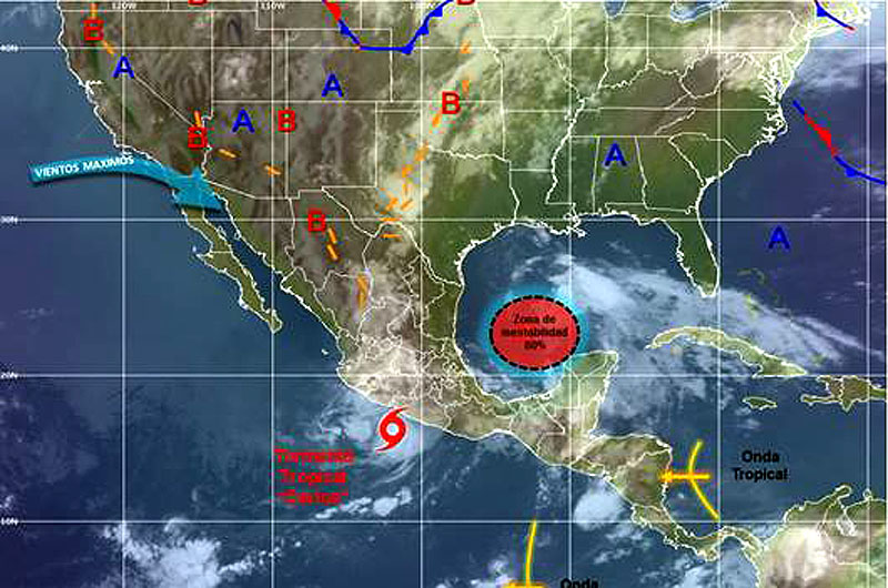 Pronóstico del tiempo en México para lunes 15 de junio del 2015 |   2023