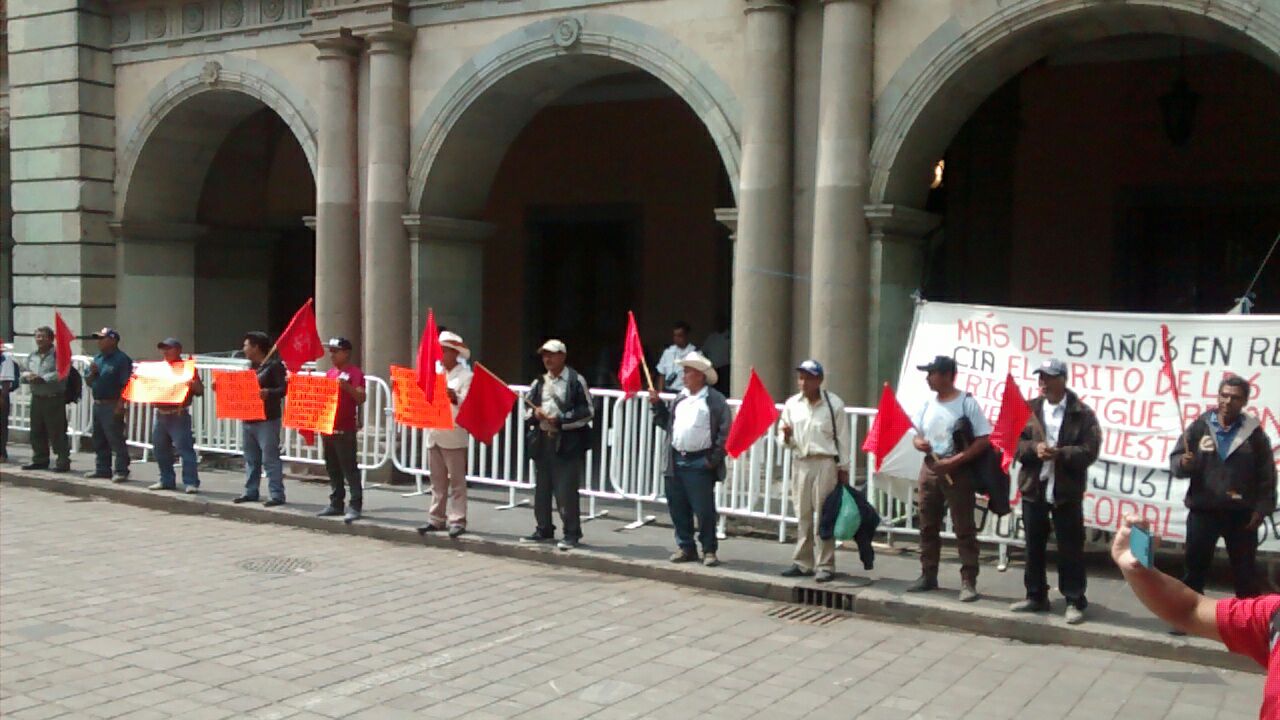 Antorcha Campesina Otra Vez Protesta En El Zócalo De Oaxaca E Periódico Digital 3846